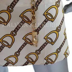 Gucci | Dresses | Gucci Dress Silk With Stirrups Print